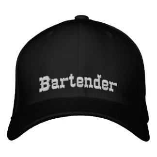 Bartender Hat Broderad Keps