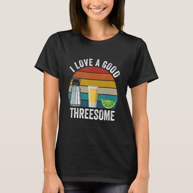 Bartender I Kärlek A Bra Threkanen Drinking Barten T Shirt (Framsida)