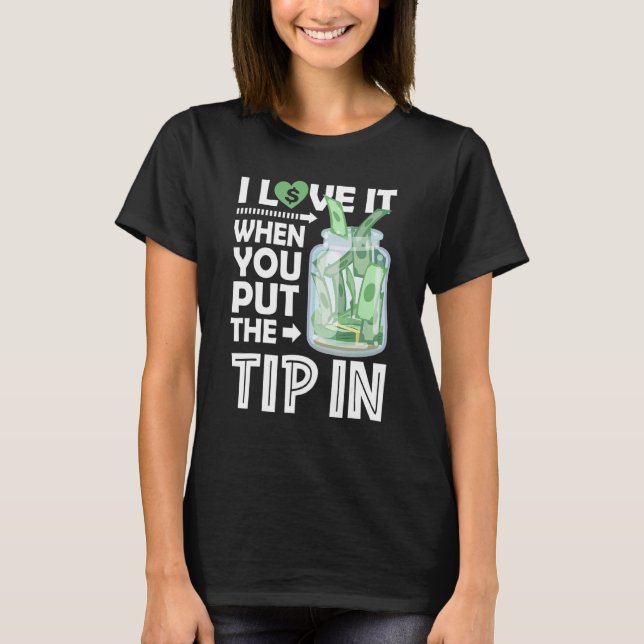 Bartender i Kärlek när du satte spåret. T Shirt (Framsida)