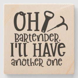 Bartender, jag har en till. stenunderlägg