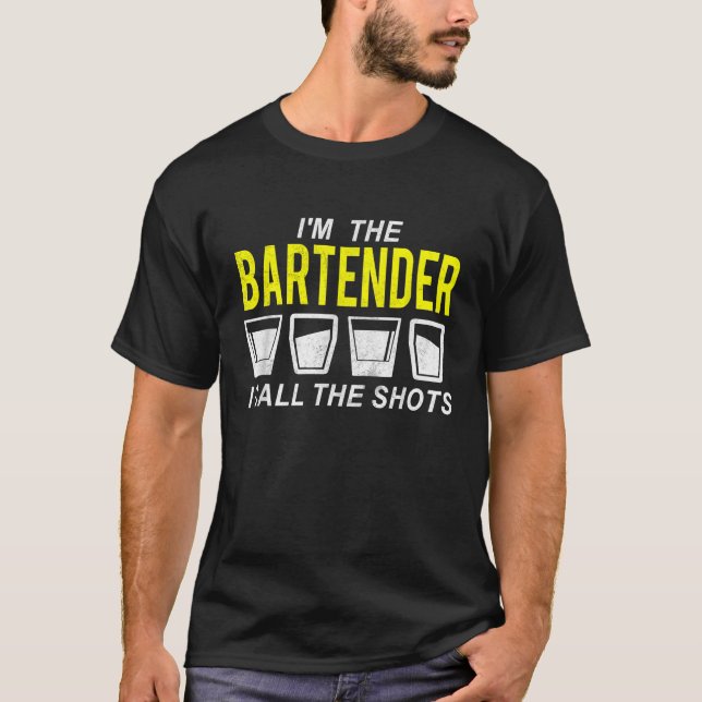 Bartender, jag kallar för Bartender-gåvor T Shirt (Framsida)