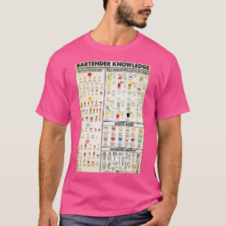 Bartender-kunskap 6 t shirt