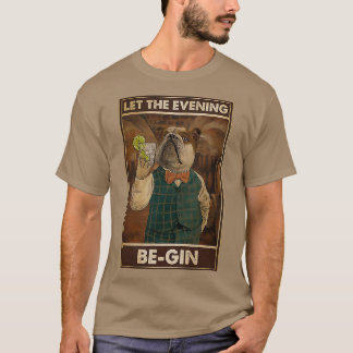 Bartender lät kvällen börja t shirt