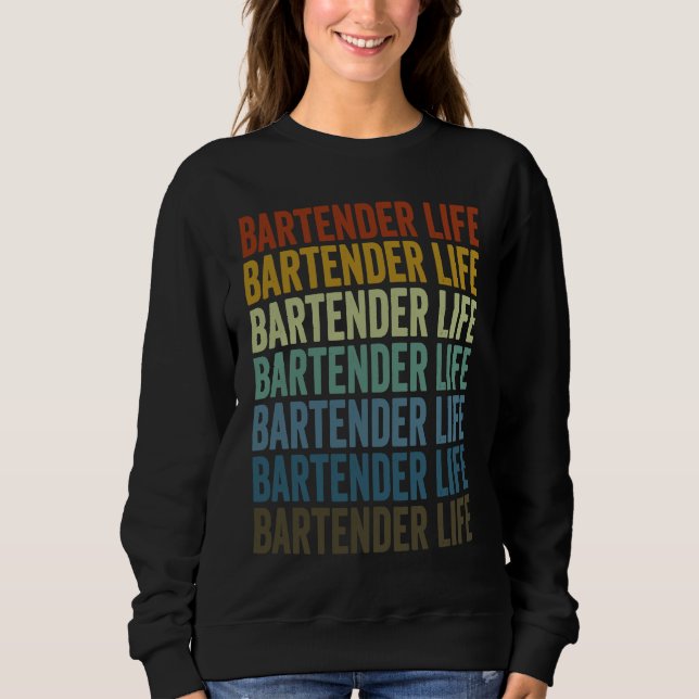 Bartender Life Bartender Bartending T Shirt (Framsida)