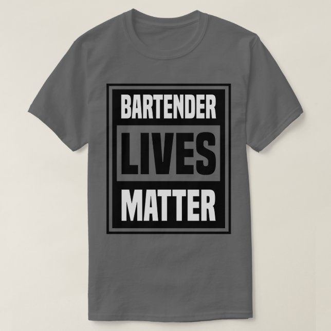 bartender livmätare t shirt (Design framsida)