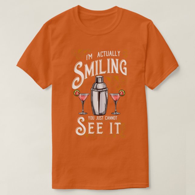 Bartender Mixer Mixology Pub Servitör Gift 13 T Shirt (Design framsida)