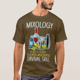 Bartender Mixolog Cocktails Pub Drinks T Shirt