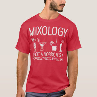Bartender Mixolog Cocktails Pub Drinks T Shirt