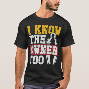 Bartender Mixolog, jag känner också ägaren T Shirt