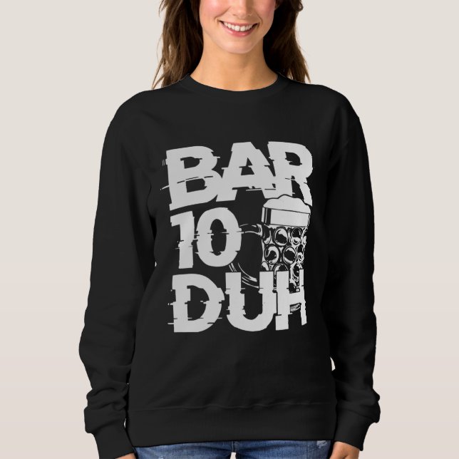 Bartender Mixologist Bar 10 Duh T Shirt (Framsida)