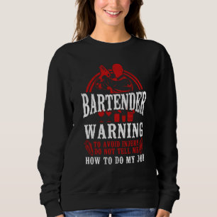 Bartender Mixologist Bartender Varning Att Undvika T Shirt