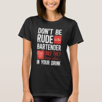 Bartender Mixologist ska inte ruda till Bartende