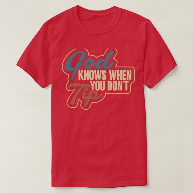 Bartender Party Cocktail Tip Pun 10 T Shirt (Design framsida)
