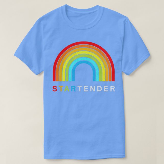 Bartender-Pridet Startender LGBT T Shirt (Design framsida)