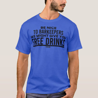 Bartender Shaker Cocktail Party Disco 5 T Shirt