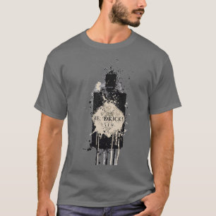 Bartender Shirt Splatter Pub Art Black Cucumber Gi T