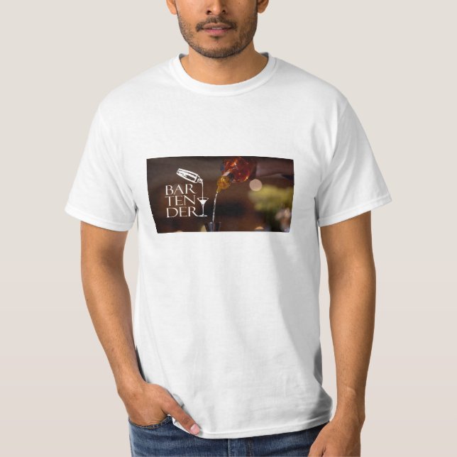 Bartender T-Shirt (Framsida)