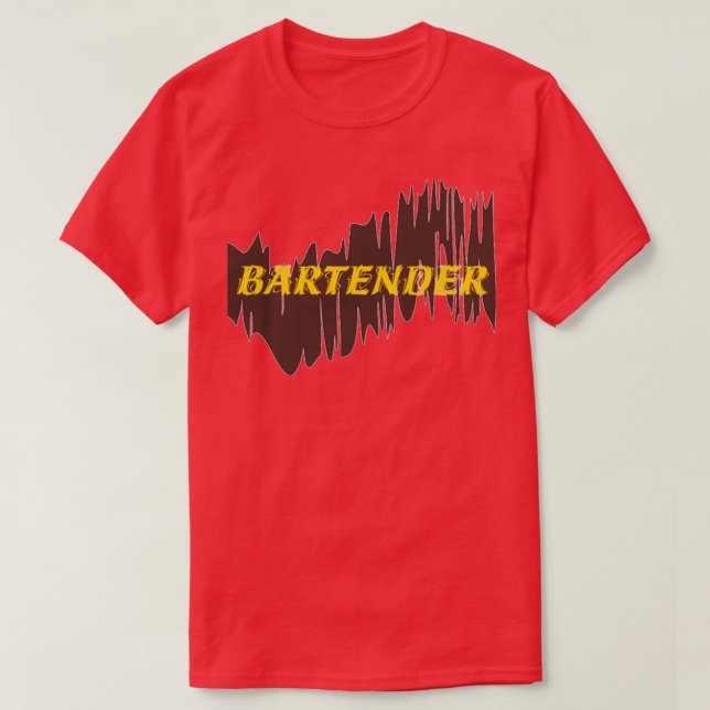 Bartender T Shirt (Design framsida)