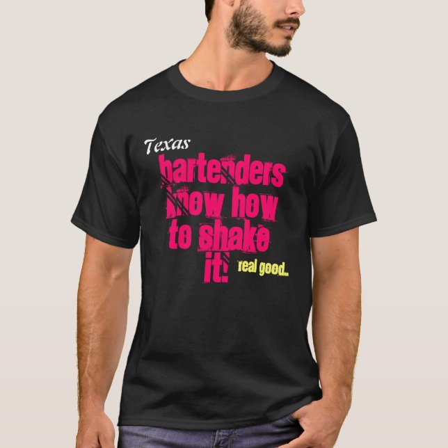 Bartender T-shirt (Framsida)