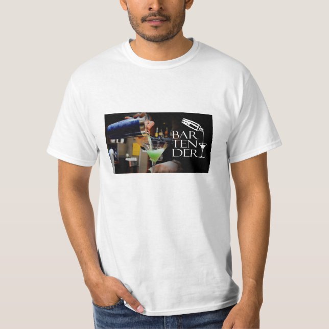 Bartender T-Shirt (Framsida)