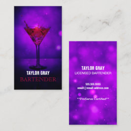 Bartender Visitkort