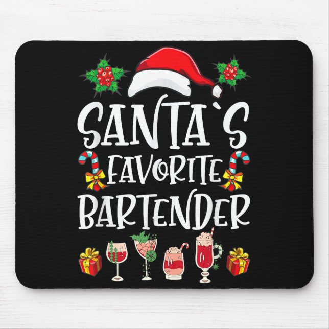 Bartender Xmas Present Santa's Favorit Bartender J Musmatta (Framsidan)