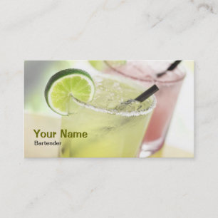 Bartendermargaritavisitkort Visitkort