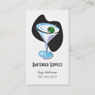 bartendermartini glass_black visitkort
