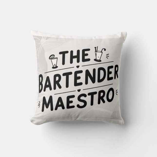 Bartendern Maestro  Kudde (Framsida)