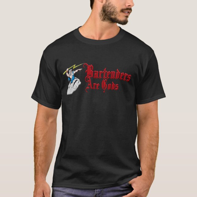 Bartenders är gudar tröja (Framsida)