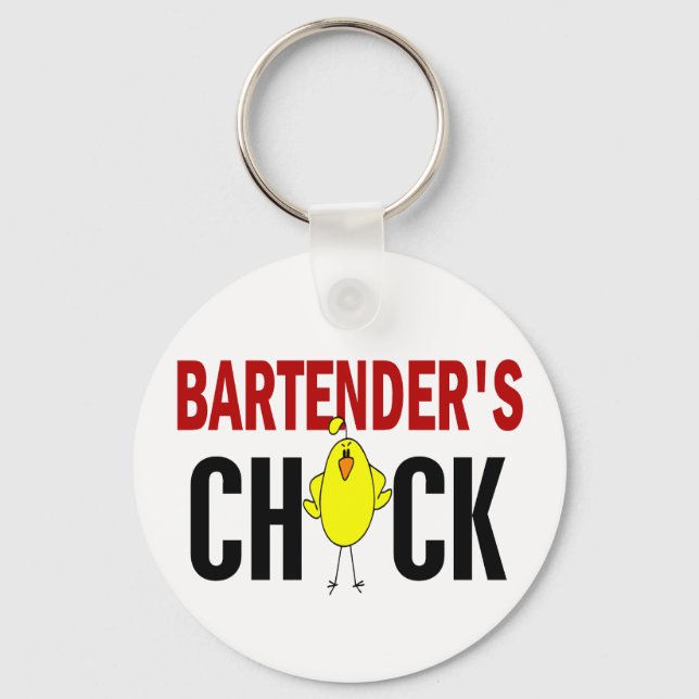 BARTENDERS CHICK NYCKELRING (Framsida)