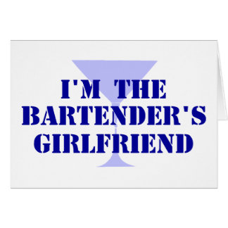 Bartender's Girlkompis Hälsningskort