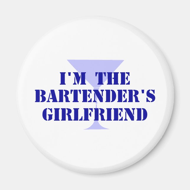 Bartender's Girlkompis Magnet (Framsidan)
