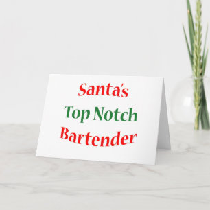 BartenderTop Notch Helgkort