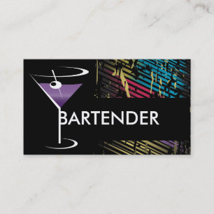 Bartendervisitkort Visitkort