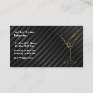 Bartendervisitkortar Visitkort