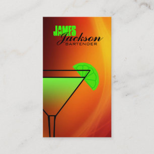 Bartendervisitkortar Visitkort