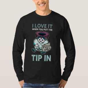 Bartending Bartender när du sätter in spåret i bar T Shirt