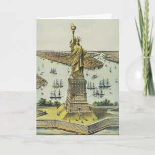 Bartholdi-statyn, Frihetsgudinnan Kort