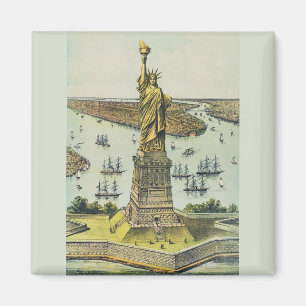 Bartholdi-statyn, Frihetsgudinnan Magnet