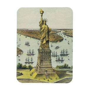Bartholdi-statyn, Frihetsgudinnan Magnet