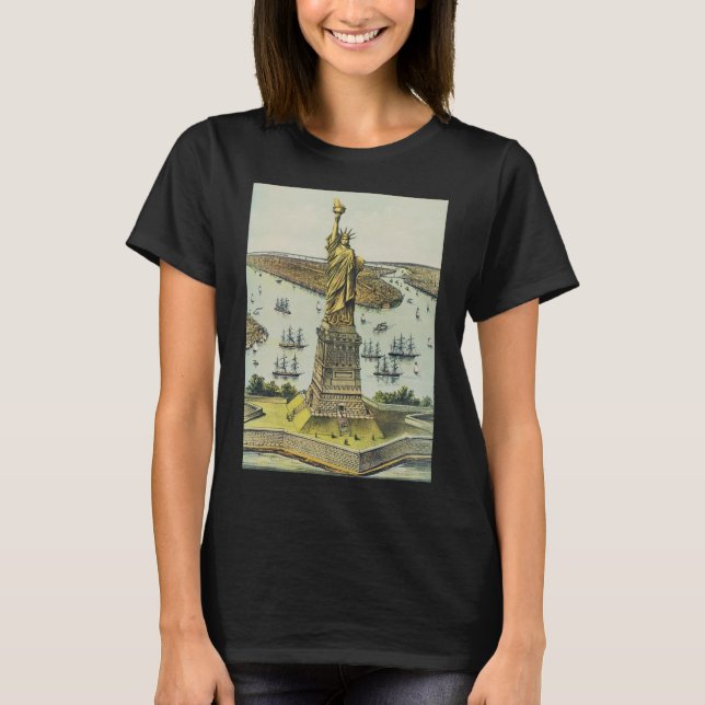 Bartholdi-statyn, Frihetsgudinnan T Shirt (Framsida)