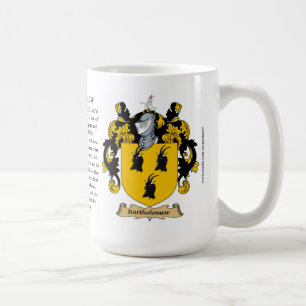 Bartholomew namnger, ursprung, det menande och kaffemugg