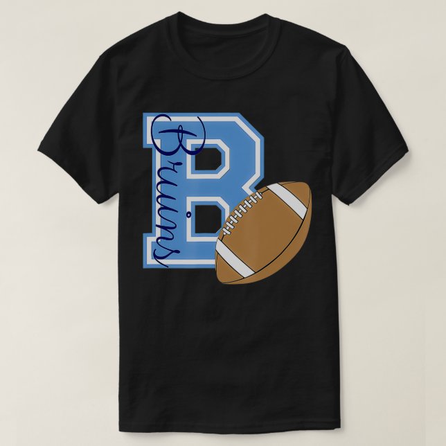 Bartlesville Bruins Football  T Shirt (Design framsida)