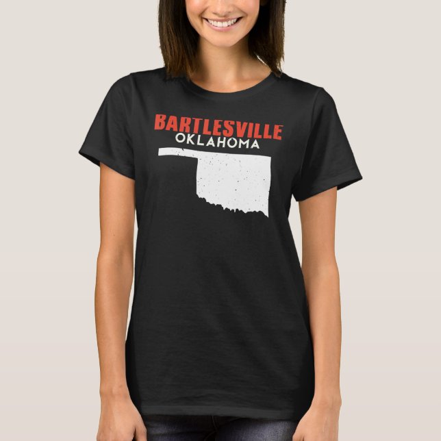 Bartlesville Förenta staterna Staterna Amerika Tra T Shirt (Framsida)