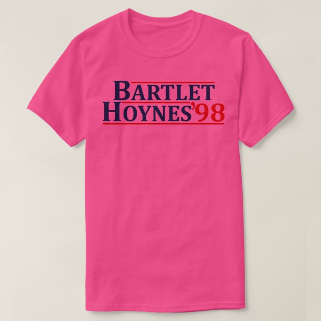 Bartlet and Hoynes 1998 T Shirt (Design framsida)