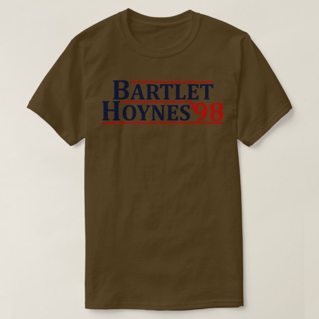 Bartlet and Hoynes 1998 T Shirt (Design framsida)