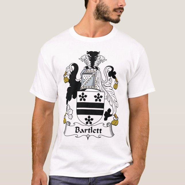 Bartlett familjvapensköld tee (Framsida)