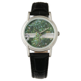 Bartlett Pears on Träd Orton Effect Armbandsur