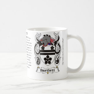Bartlett ursprung som är menande och vapenskölde kaffemugg
